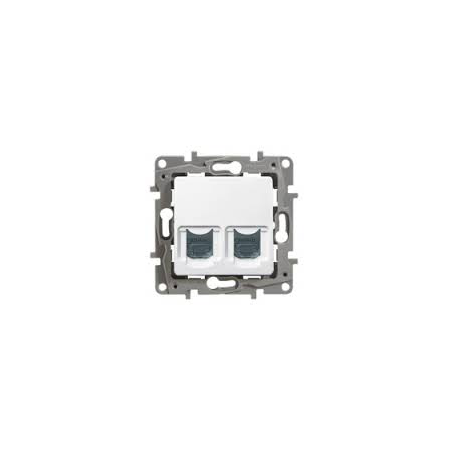 PRIZA PENTRU DATE, DOUBLE RJ45 CAT 6 UTP PUR , LEGRAND NILOE PRIZA PENTRU DATE, DOUBLE RJ45 CAT 6 UTP PUR , LEGRAND NILOE