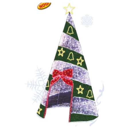 BRAD SPIRALA cu STELUTE hxD=4 x 1,5 m, putere 198.2 W