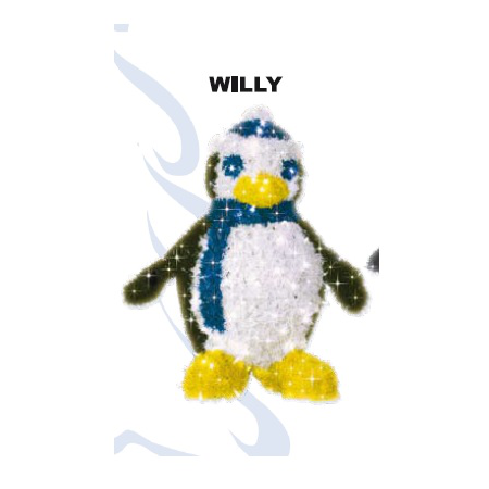 Pinguin willy lxh=0,42x0,81m, putere 16,4 w