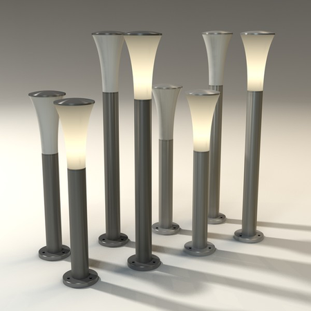 ALPA CONE 100,E27,24W, gri
