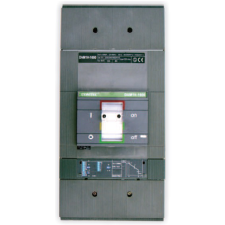 Intrerupator automat industrial tripolar, 3P, H1600/ 1600A, 85kA
