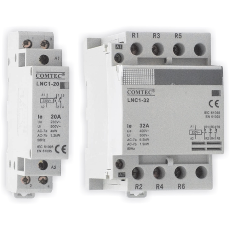  Contactor modular, 20A 3NO 230V