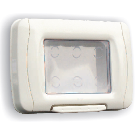 Suport cu capac transparent ip55 3m(83mm) 5023 stil 