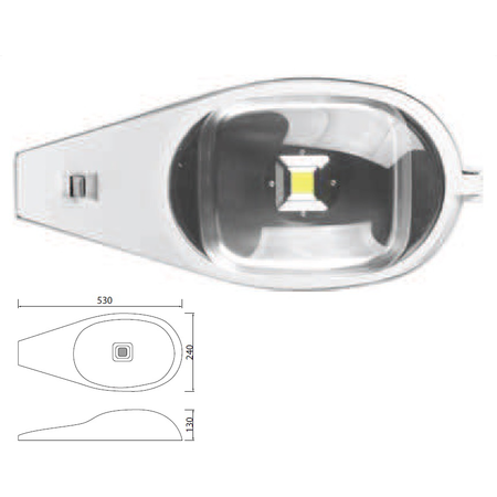 Lampa stradala cu LED 50W