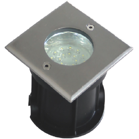 SPOT PARDOSEALA LED 12X0.1W, IP67, ALB TG-3202.02