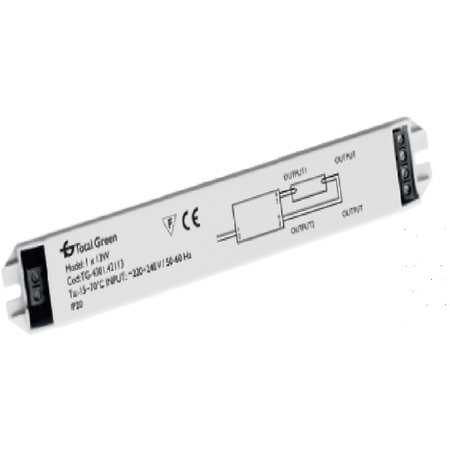 DROSER ELECTRONIC, 1 x 13W PLC, TG-4301.42113