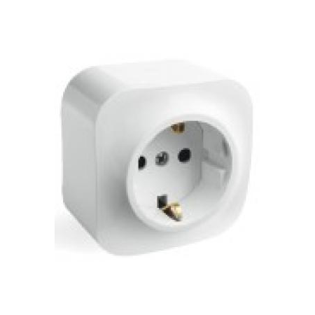 Legrand - Priza 16 a - 250 va, schuko 2p+t cu protectie pentru copii, alb