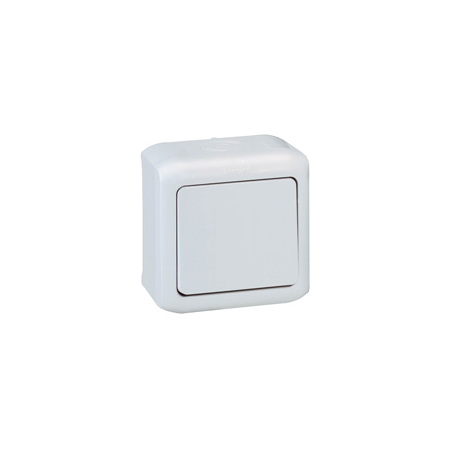 Legrand - Intrerupator cap scara, 10 ax - 250 va, ip44, gri