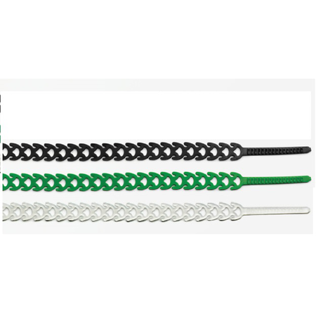 Brida verde reglabila elastica 10x300 rapstrap 