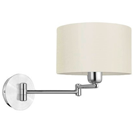 Lampa perete HALVA aluminium, chrome 220-240V,50/60Hz IP20