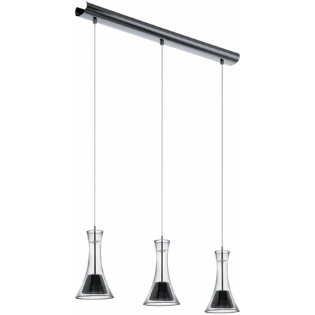 Lampa suspendata musero,3x5.96w,fumuriu