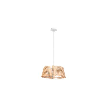 Lampa suspendata narola,1x60w,lemn natur