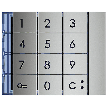 Tastatura metalica pentru post exterior video interfon
