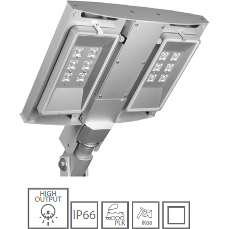 Corp iluminat antivandalism led 48 w