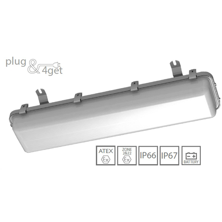 Corp de iluminat antiex exl 210 led 20,4w