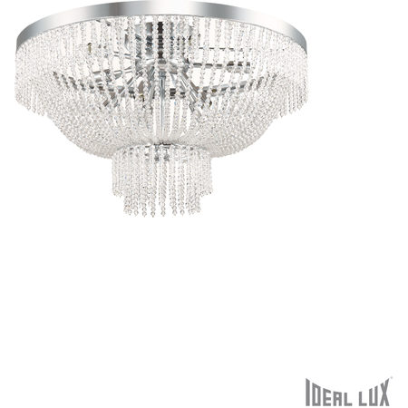 Corp de iluminat cu elemente decorative sub forma de perle din cristal 10x40w