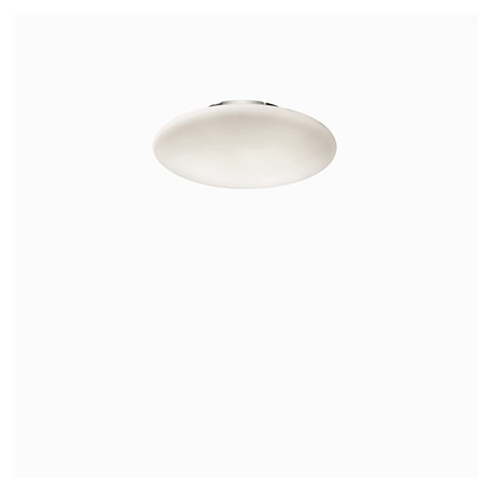 Plafoniera Smarties Bianco, 1 bec, dulie E27, D:330mm, H:140mm, Alb