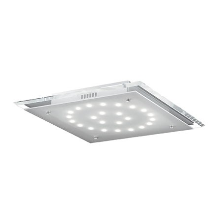 Plafoniera Pacific, 24 LED, L:450 mm, H:73 mm, Transparent