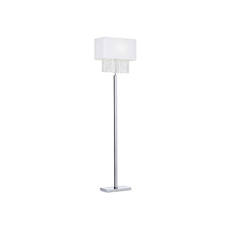 Lampa de podea phoenix, 1 bec, dulie e27, l:440 mm, h:1600 mm, alb