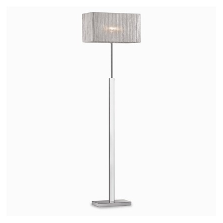 Lampa de podea Missouri, 1 bec, dulie E27, D:415 mm, H:1560 mm, Argintie