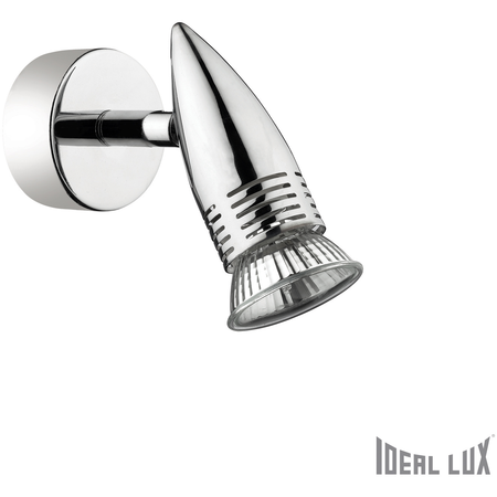 Ideal Lux Aplica alfa 1 bec, dulie gu10, l:60 mm, h:110mm, crom