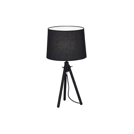 Veioza York Mare, 1 bec, dulie E27, D:385 mm, H:660 mm, Negru