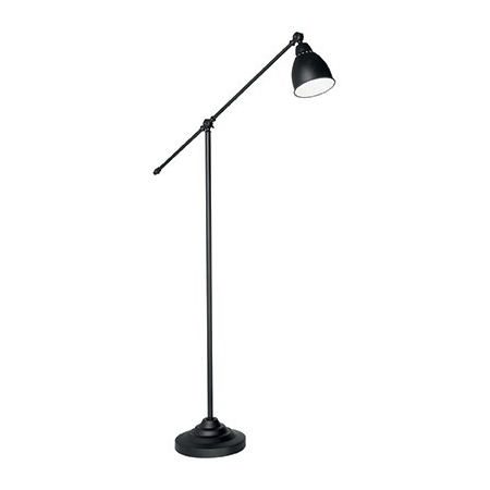 Lampa de podea Newton, 1 bec, dulie E27, D:260 mm, H:1500 mm, Negru