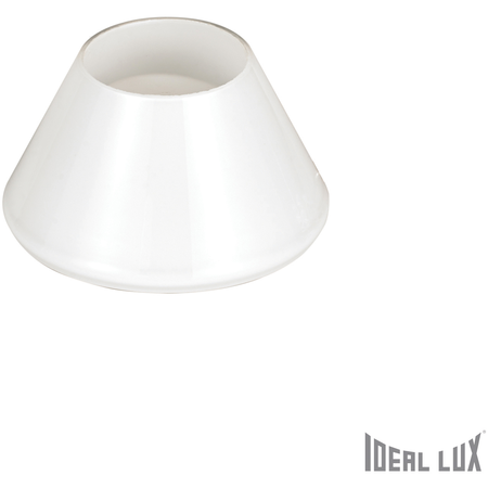 Veioza Fiaccola, 1 LED, 500 Lm, dulie GX53, D:170 mm, H:100 mm, Alb