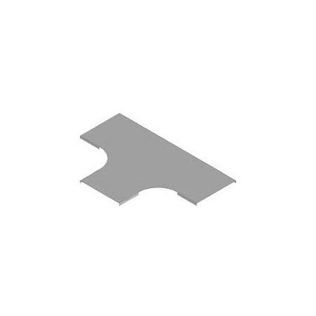 Capac piesa imbinare T pt.jgheam metalic 500x15x1 mm