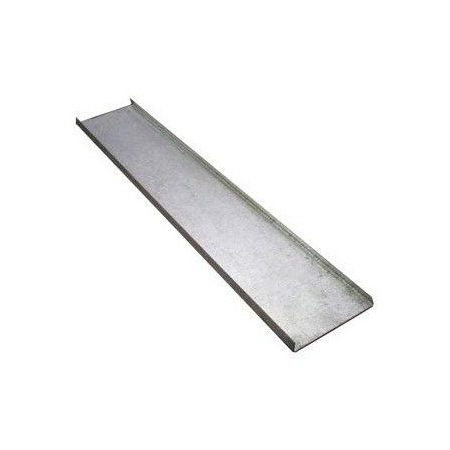 Capac pentru jgheam metalic 50x15x0,75 mm