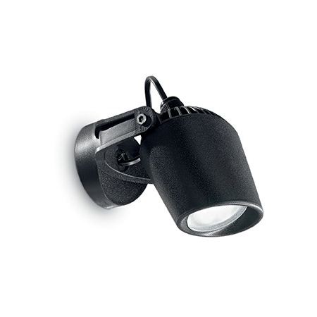 Aplica de exterior Minitommy, 1 bec LED, dulie GU10, L:122 mm, H:127 mm, Negru