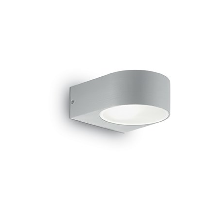 Aplica de exterior iko, 1 bec, dulie e27, l:140 mm, h:70 mm, gri