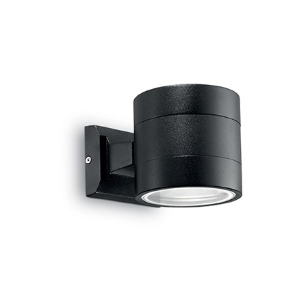 Aplica de exterior Snif rotunda, 1 bec, dulie G9, L:110 mm, H:110 mm, Negru