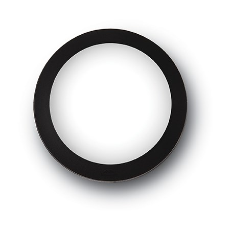 Aplica berta mare, 1 led, dulie gx53, d:360 mm, h:95 mm, negru