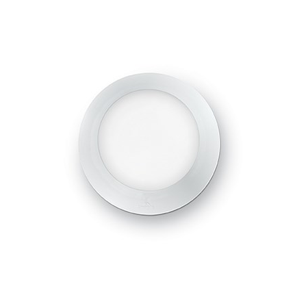 Aplica de exterior Berta mica, 1 LED, dulie GX53, D:200 mm, H:70 mm, Alb