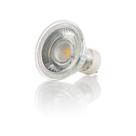 Bec LED Vetro, dulie GU10, 5 W - 3000 K, lumina calda