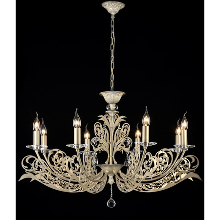 Candelabru salute,8 becuri dulie e14, 230v,d.58cm, h.92 cm,auriu