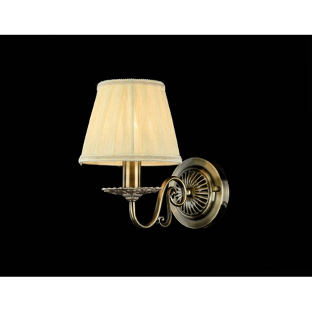 Aplica Elegant Battista,1 x E14, 230V, D.16cm,H.23 cm,Bronz