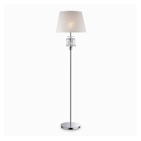 Lampa de podea senix, 1 bec, dulie e27, d:400 mm, h:1560 mm, crom