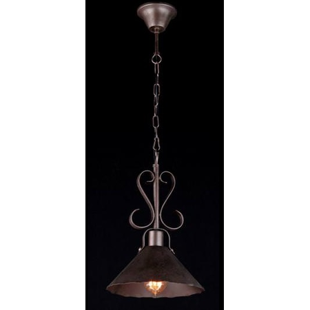 Lampa suspendata House Iron,1 x E27, 230V, D.25cm,H.39 cm,Maro inchis