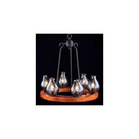 Lampa suspendata House Flask,6 x E14, 230V, D.61cm,H.63 cm,Maro