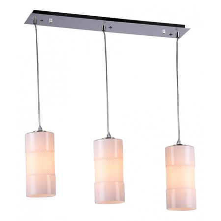 Lampa suspendata fusion toledo,3 x e14,d.640,cm,h.260 cm,crem