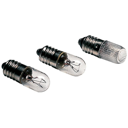 bec LED E10 lampa indicatoare Aster 235V Albastru