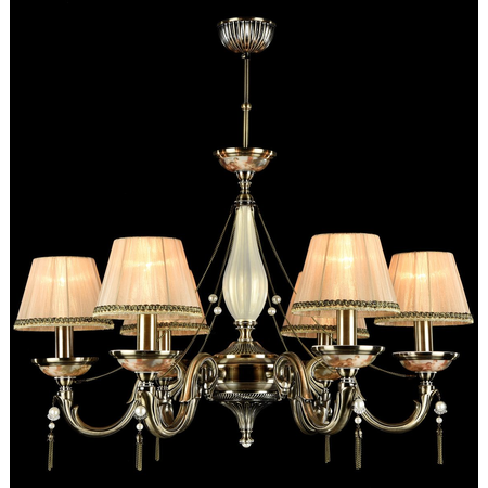 Candelabru Royal Classic Demitas,6 x E14,D.750,cm,H.530 cm,Bronz