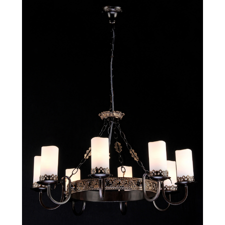 Candelabru Royal Classic Palazzo,8 x E14,D.730,cm,H.470 cm,Maro-auriu