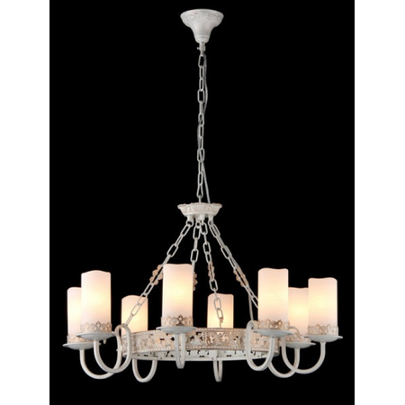 Candelabru Royal Classic Palazzo,8 x E14,D.730,cm,H.470 cm,Alb-auriu