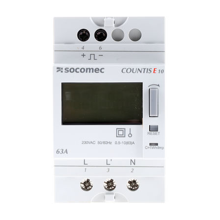 Contor monofazic ENERGY METER COUNTIS E10,63A DIRECT