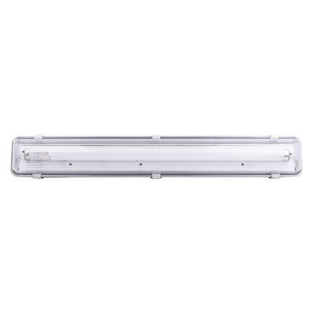 Lampa tehnica medii umede,1 x 18w,tub fluorescent t8 ,ip65,l:66 cm,acril