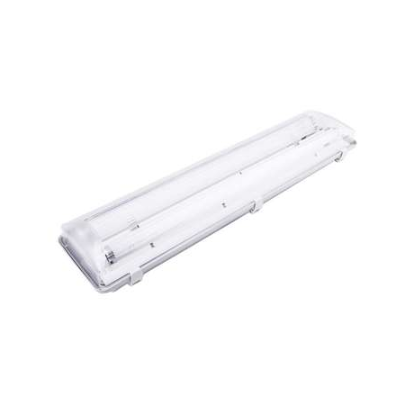 Lampa tehnica mediu umed,2 tuburi LED T8 ,IP65,L:127 cm,policarbonat