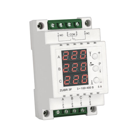 Releu monitorizare tensiune trifazata,3F1,5A